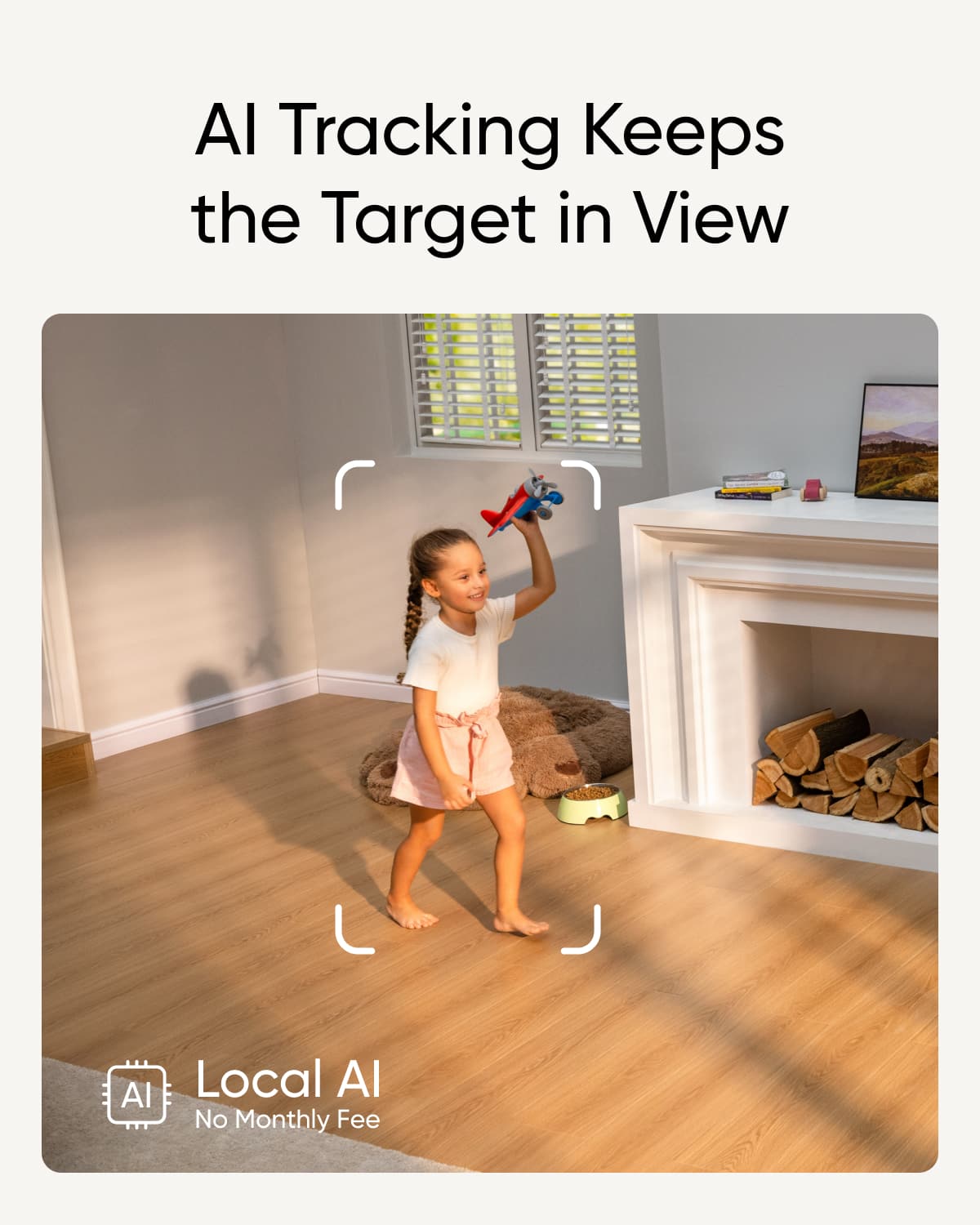 eufy - S350 Indoor Wired 4K PTZ Security Camera with Dual Lens - White