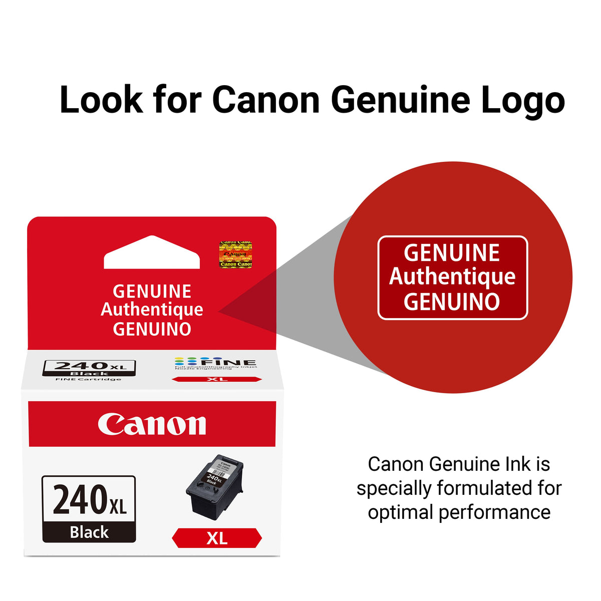 Canon - PG-240XL High-Yield Ink Cartridge - Black