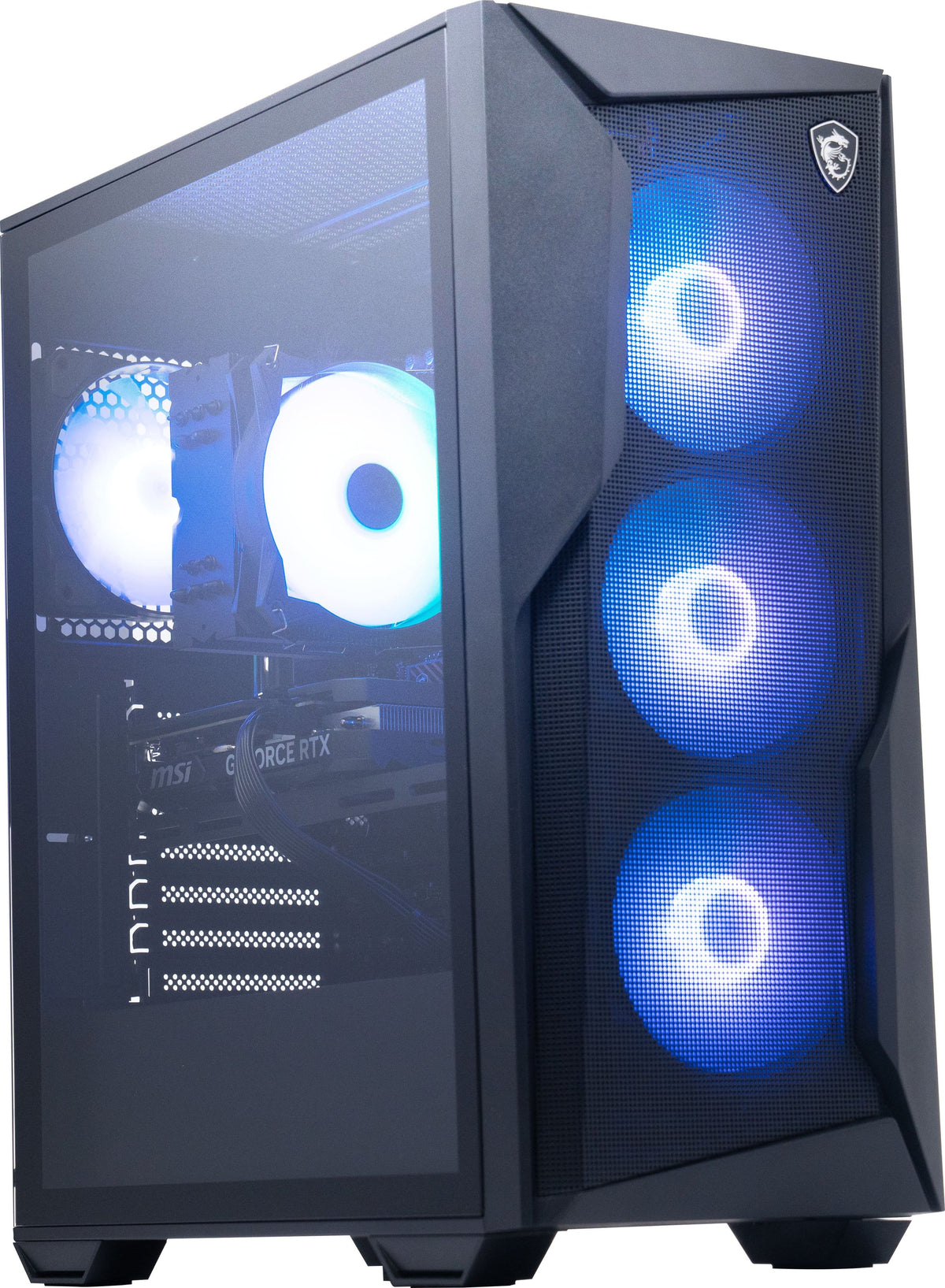 MSI - Codex R2 Gaming Desktop - Intel i5-14400F 2024 - 16GB Memory - NVIDIA GeForce RTX 5050 - 1TB Storage - Black