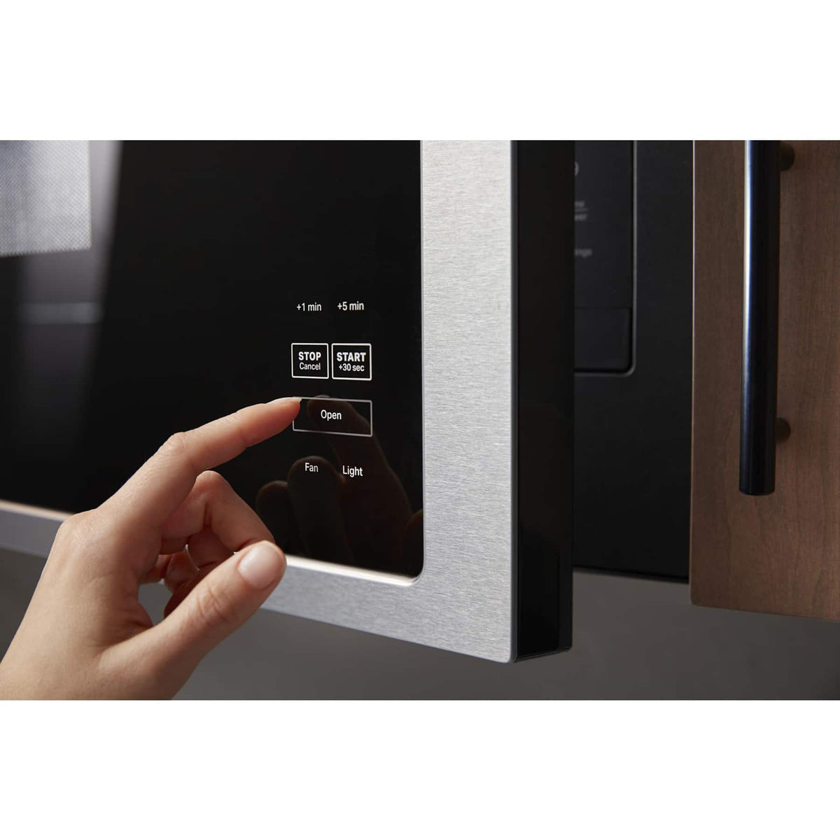 Maytag - 1.1 Cu. Ft. Over-the-Range Microwave with Flush Built-in Design - Stainless Steel
