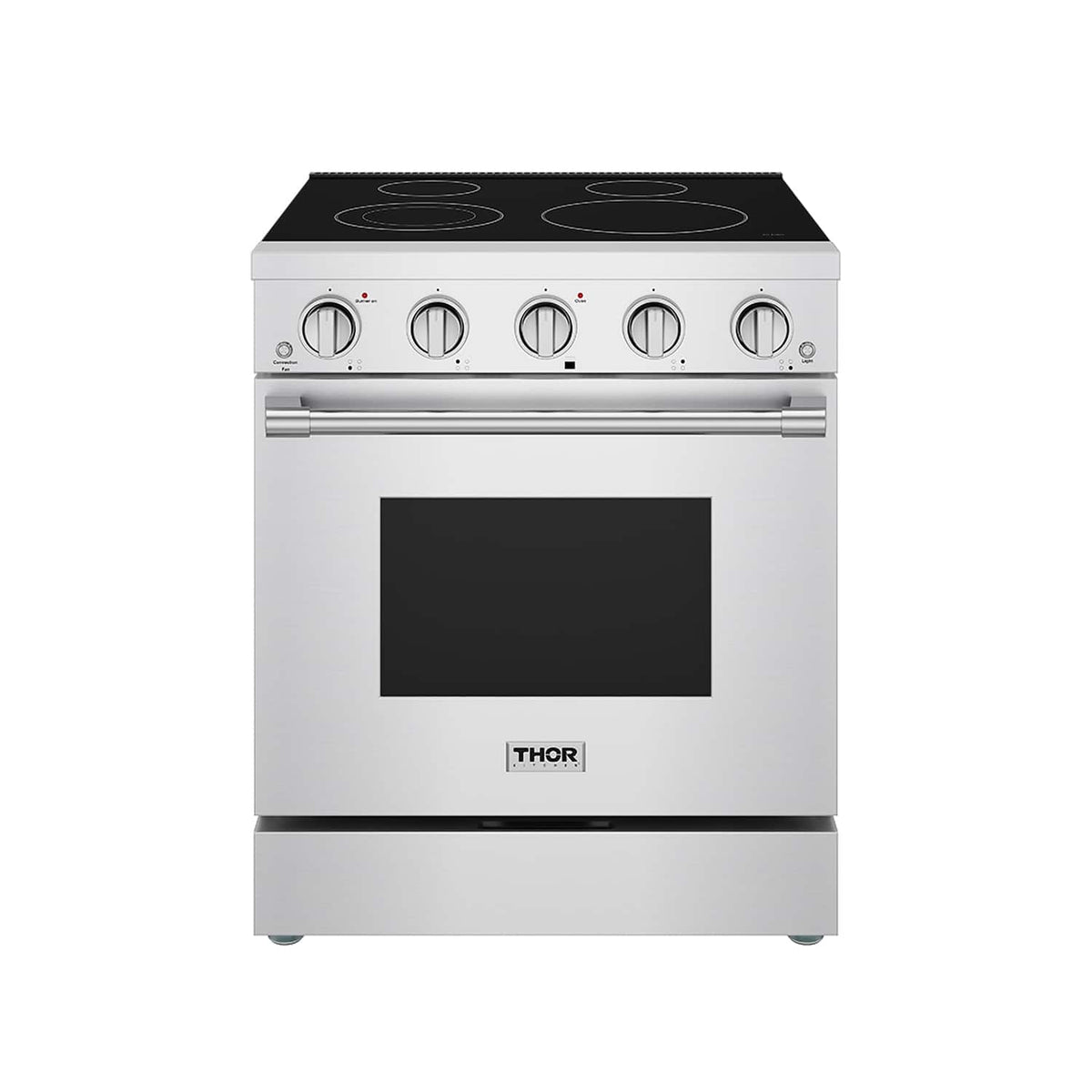 Thor Kitchen - 4.55 Cu. Ft Freestanding Electric Convection Range - Stainless Steel