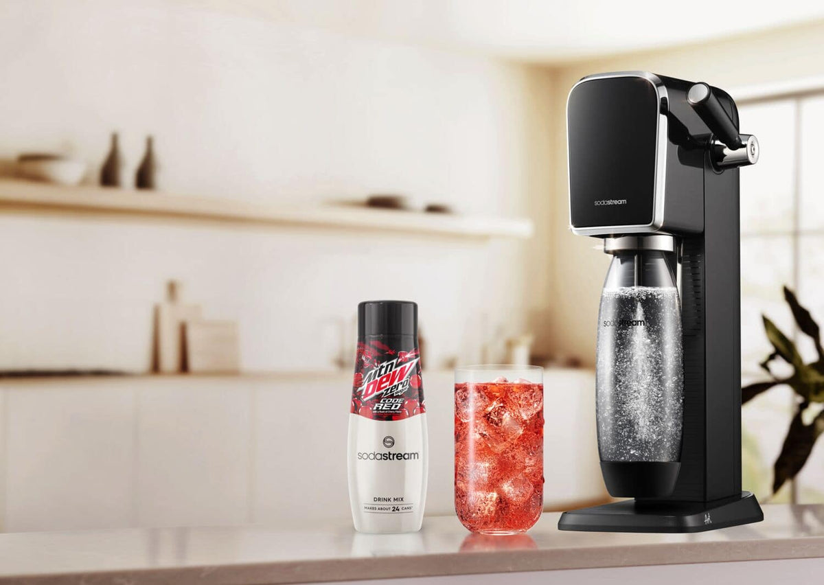 SodaStream - Mountain Dew Code Red Zero Drink Mix  4-Pack