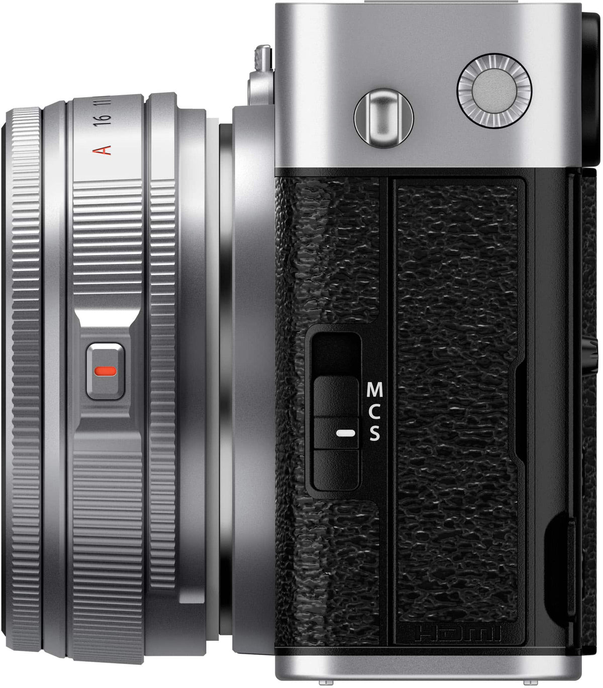 Fujifilm - X-E5 Body with XF23mmF2.8 Lens Kit - Silver
