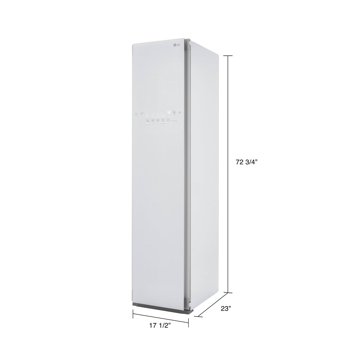 LG - Styler 18-in Wide Smart Steam Clothing Care System - White