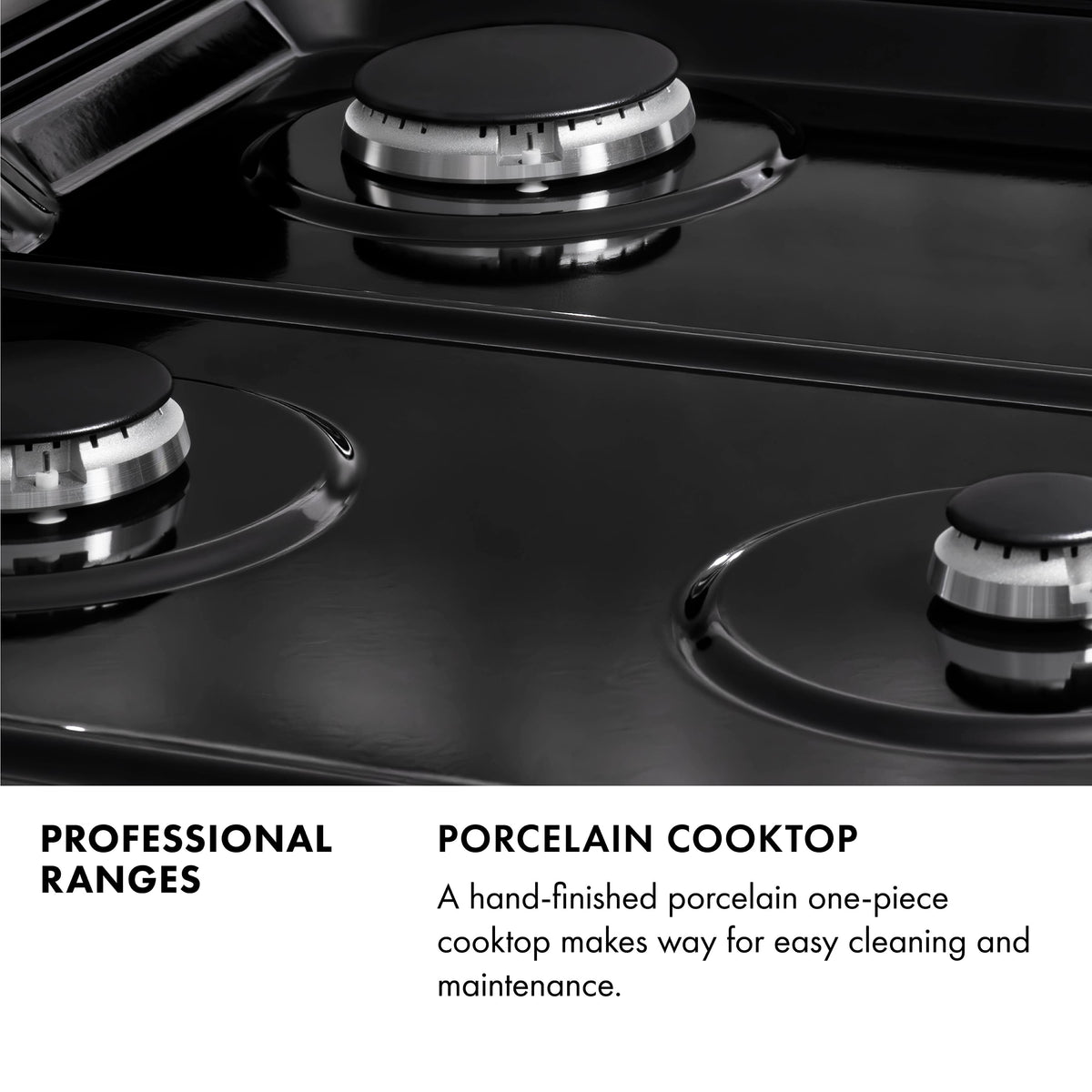 ZLINE - 36 in. Wide 6 Burner 5.2 cu. ft. Paramount Freestanding Gas Range Cooktop and Convection Gas Oven in Stainless Steel - Stainless Steel