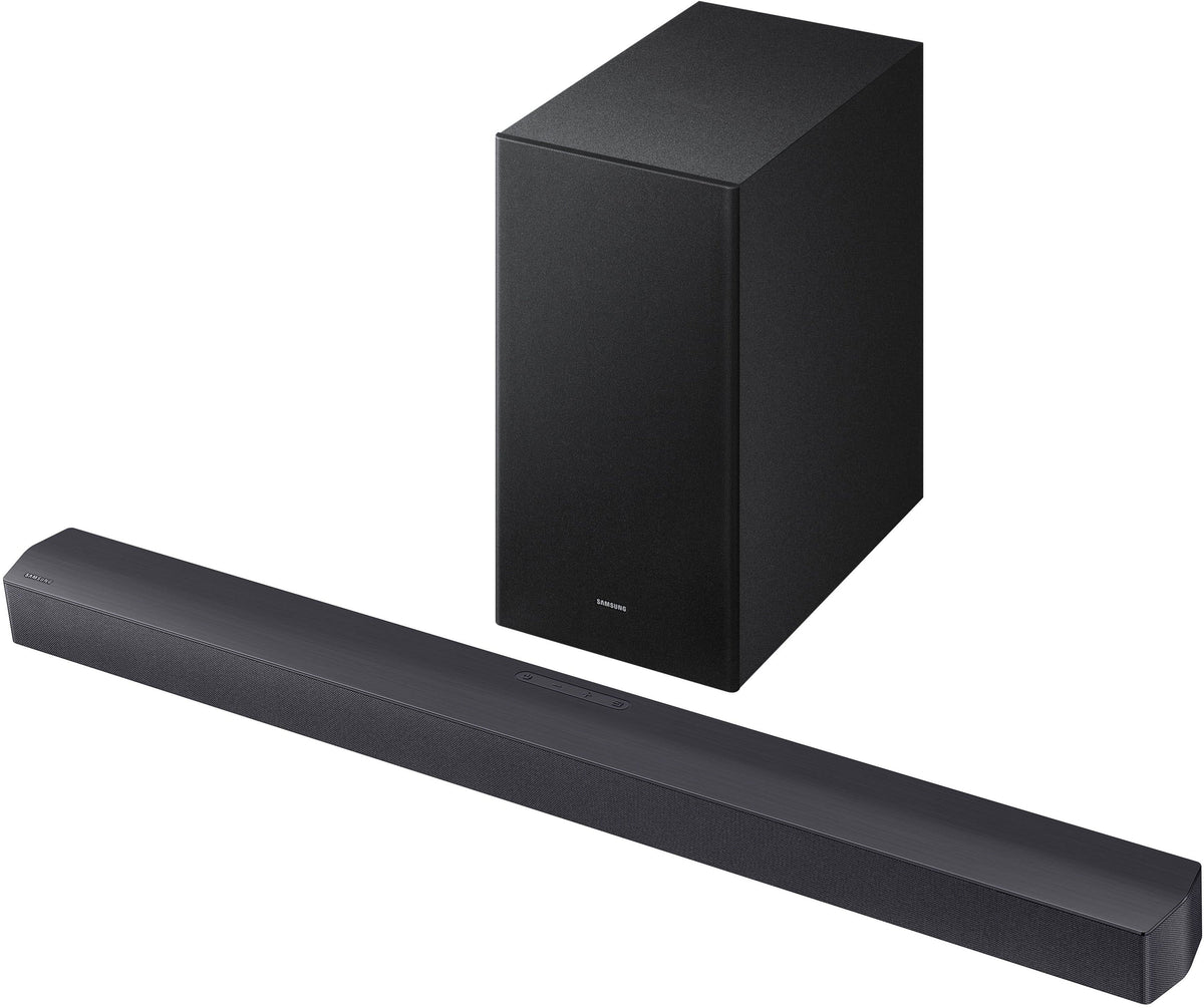 Samsung - B-Series HW-B550F 2.1Ch DTS Virtual:X Soundbar with Subwoofer - Titan Black