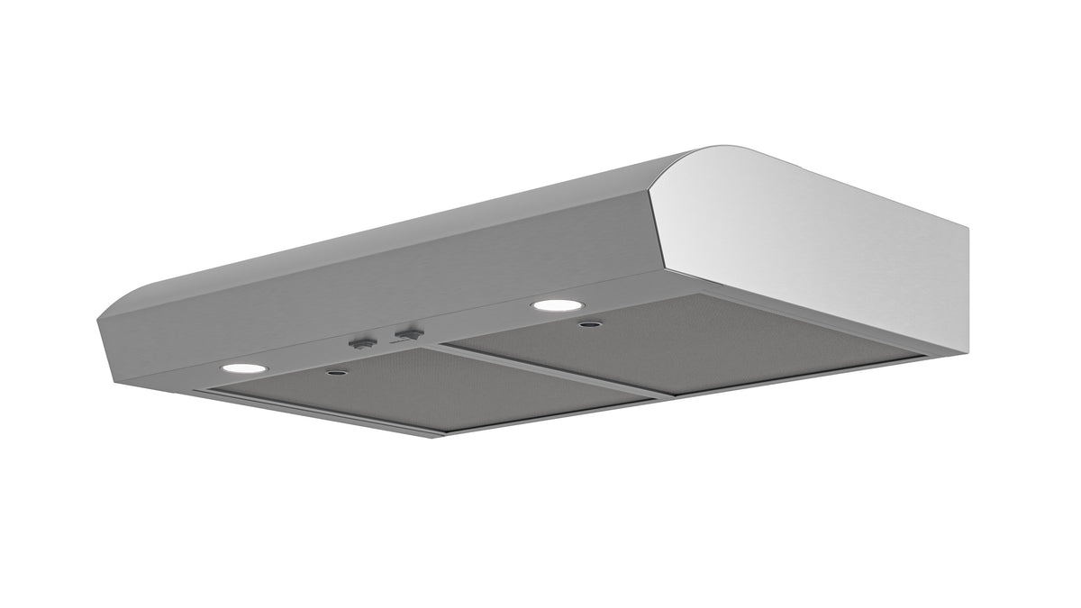 Broan - 30 inches - Convertible - Under cabinet Range Hood - Stainless Steel