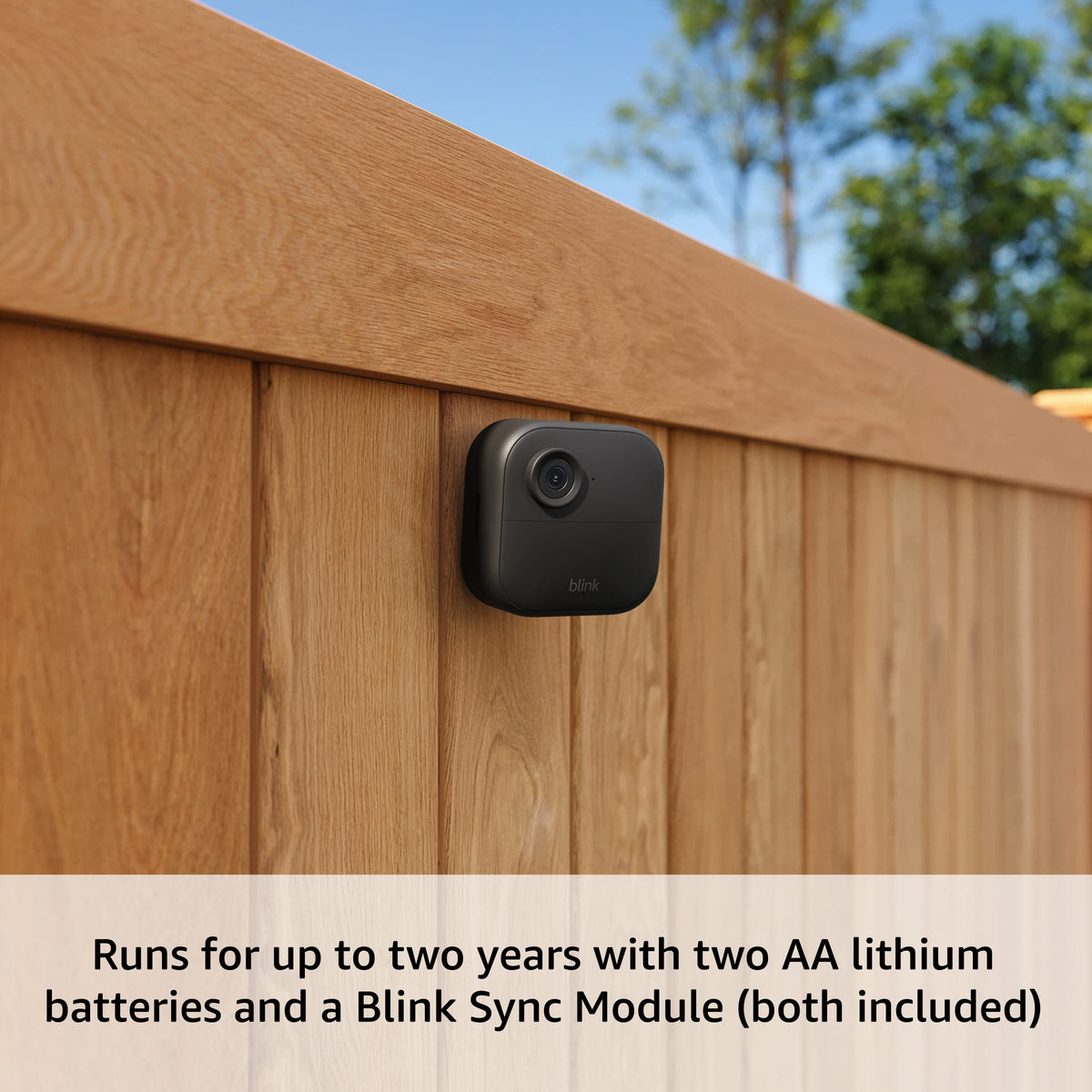 Blink - Outdoor 4 - Wireless smart security camera, two-year battery life, 1080p HD. Sync Module Core included - 5 Cameras - Black