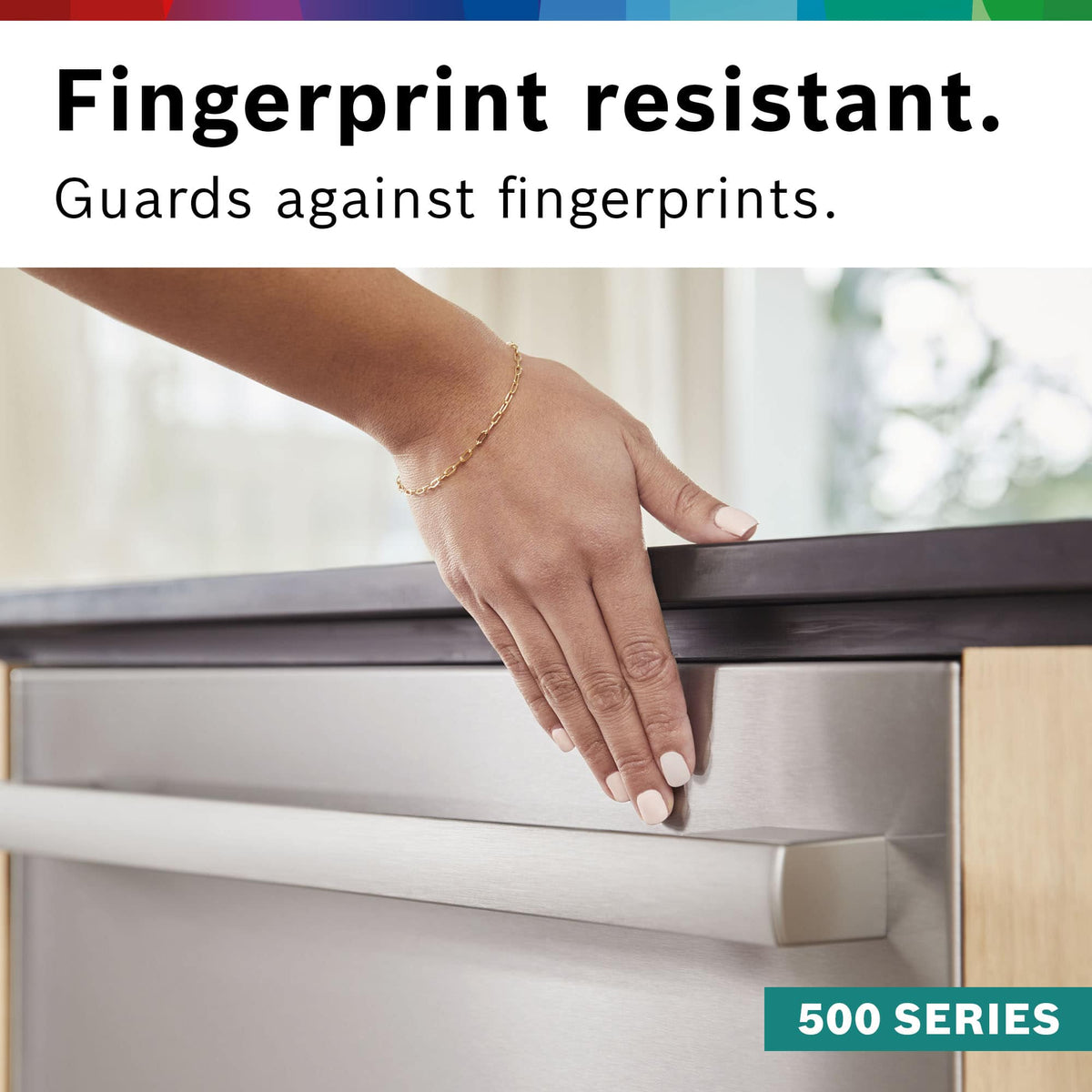 Bosch - 500 Series 24" Top Control Smart Built-In Stainless Steel Tub Dishwasher with 3rd Rack and AutoAir, 44 dBA - Stainless Steel