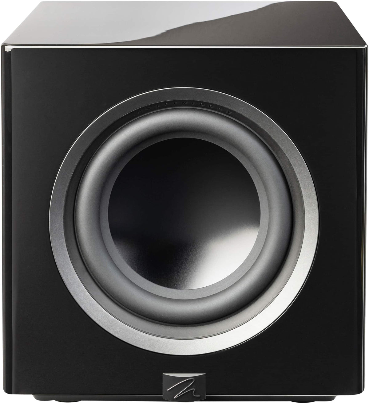 MartinLogan - Abyss 10, 10” Hybrid, Powered Subwoofer, with Magnitude MT-1.6kW Amplifier, Sub Control App, and Wireless Built-In - Gloss Black