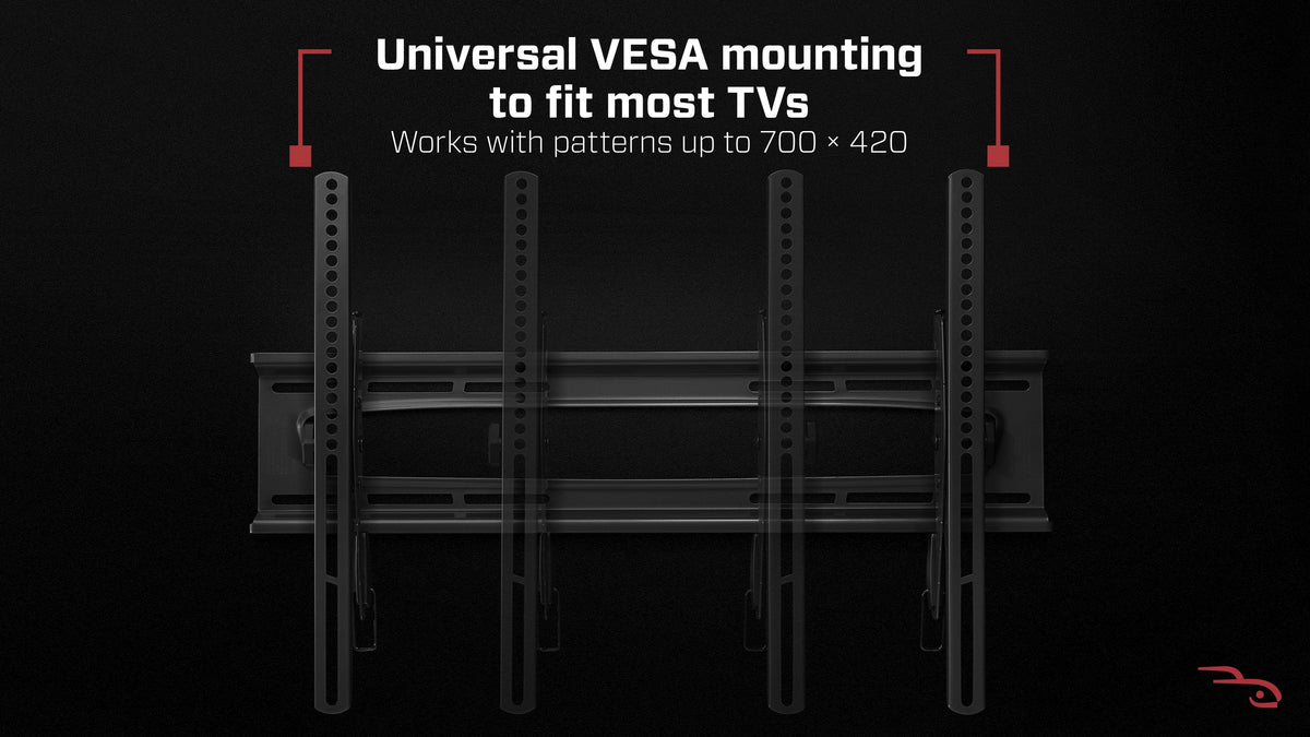 Rocketfish™ - Tilting TV Wall Mount for Most 32"-90" TVs - Black