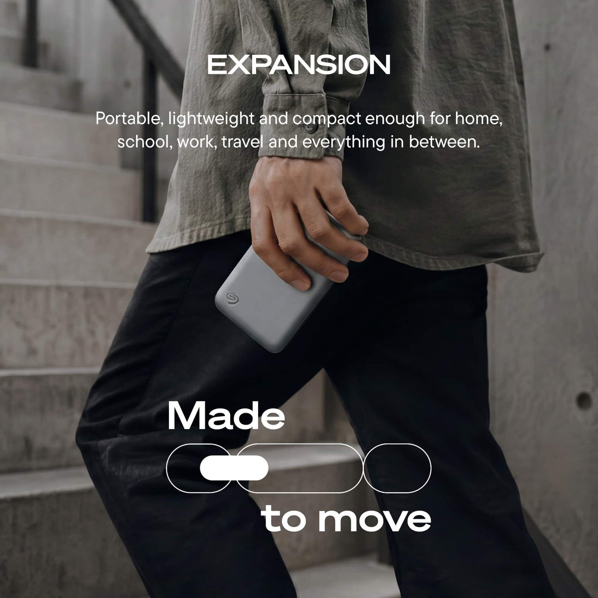 Seagate - Expansion Portable HDD 2TB - Black