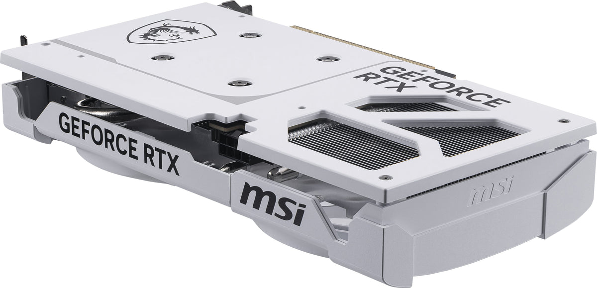 MSI - NVIDIA GeForce RTX 5060 Ti 8GB GDDR7 VENTUS 2X OC PLUS PCI Express 5.0 Graphics Card - White
