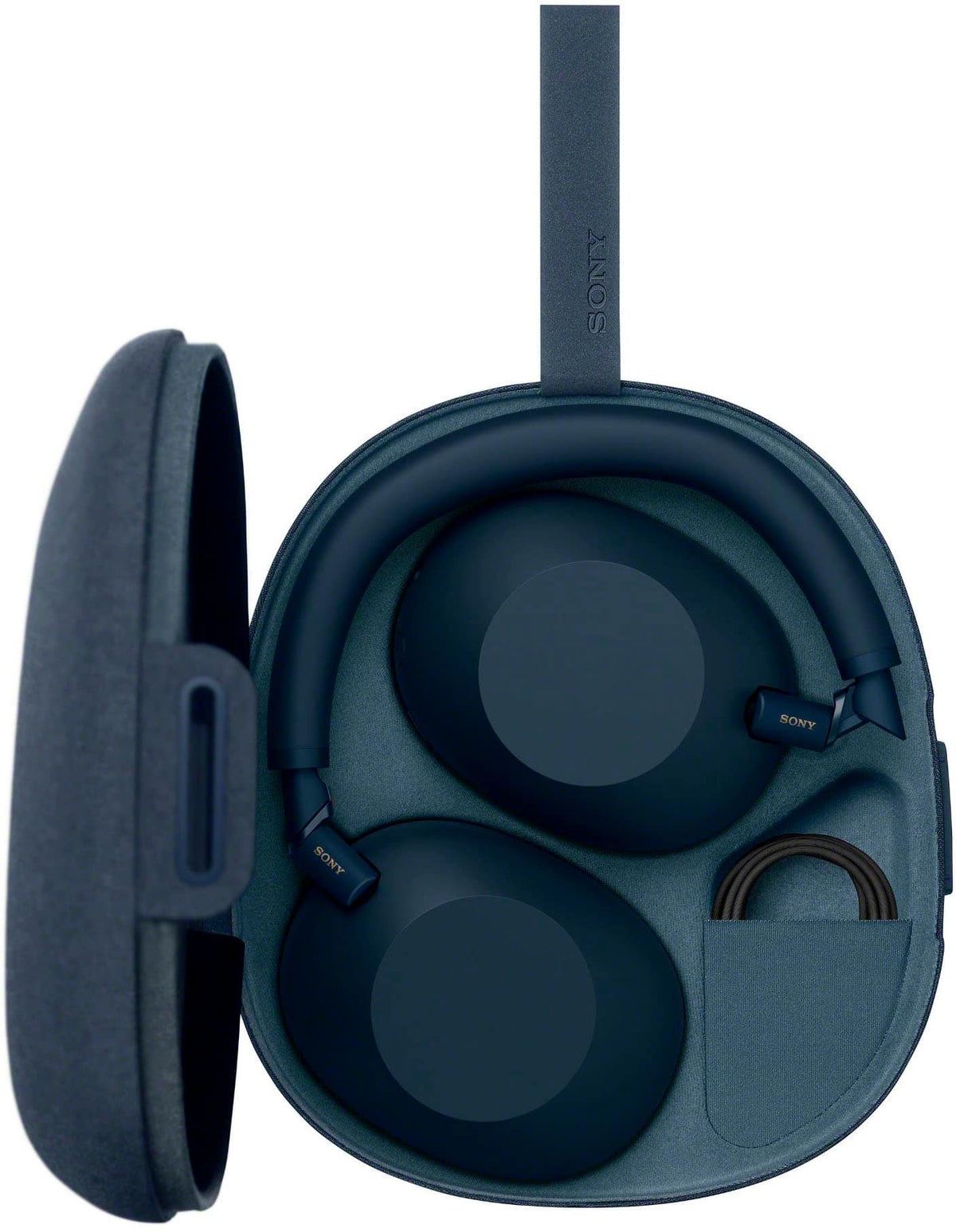 Sony - WH-1000XM6- Best Wireless Noise Cancelling Headphones - Midnight Blue