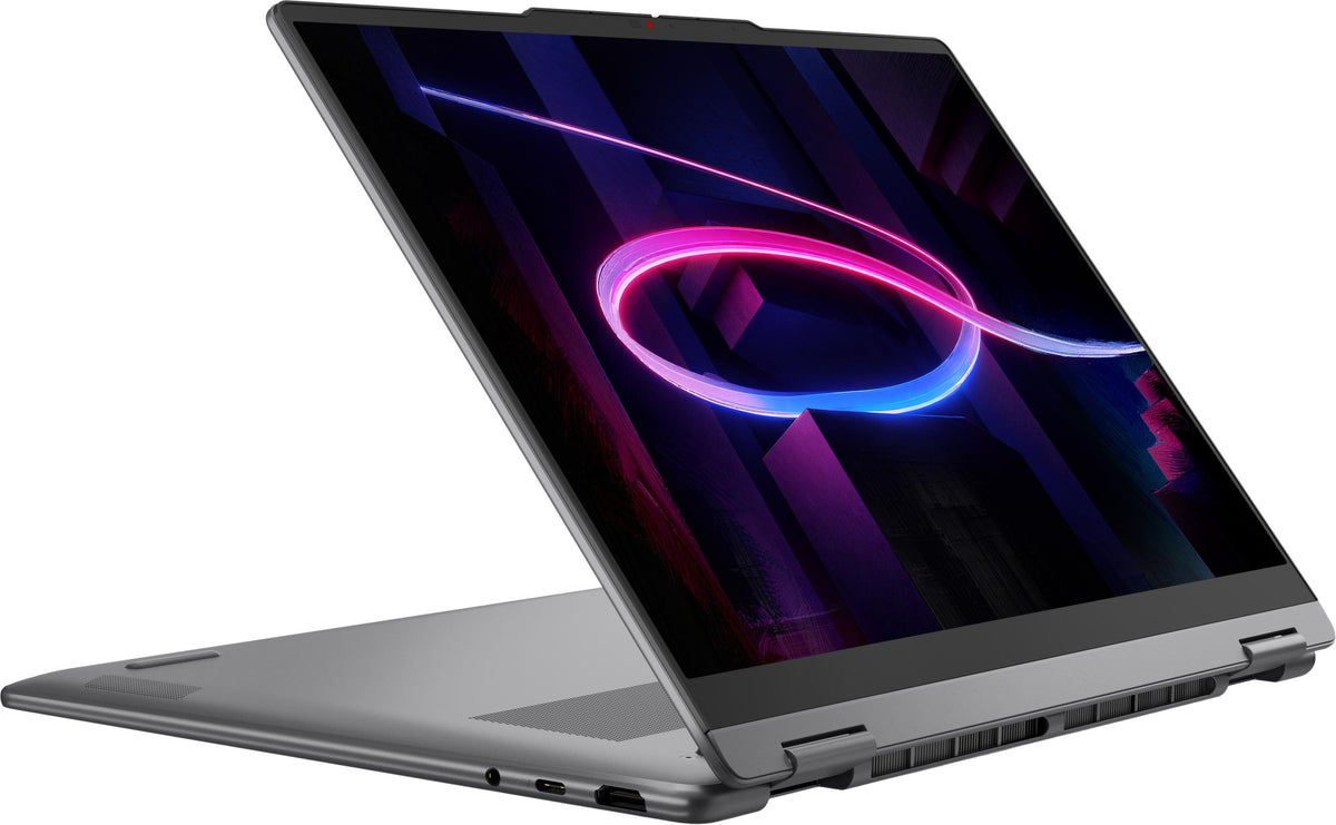 Lenovo - Yoga 7i 2-in-1 14" 2K OLED Touchscreen Laptop - Core Ultra 7 Processor 355 2026- 24GB Memory - 512GB SSD - Copilot+ PC - Luna Grey