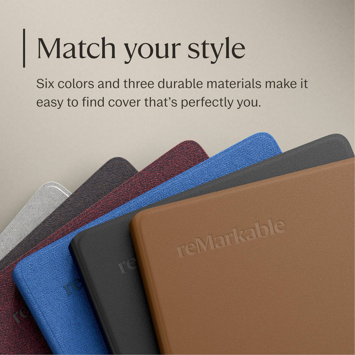 reMarkable - Paper Pro Move - Premium leather Book Folio for your 7.3'' paper tablet - Black