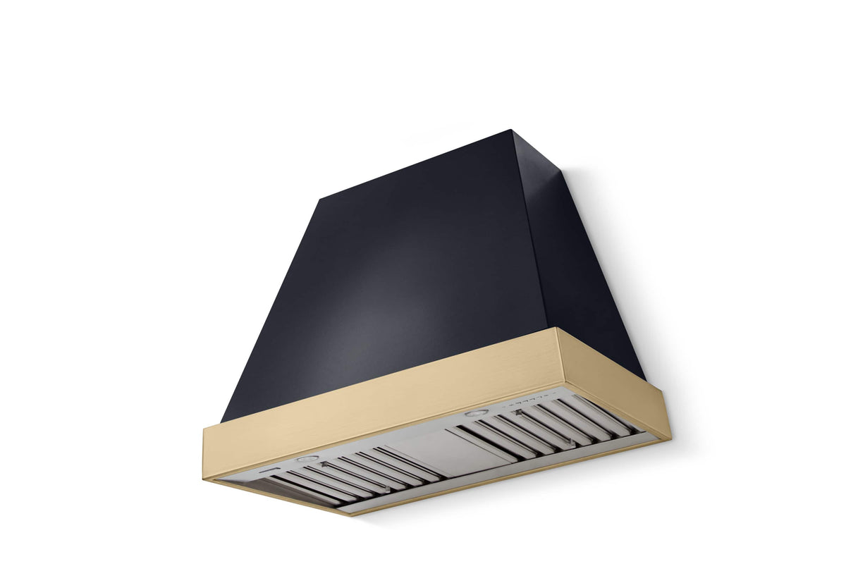 AGA - 36 inches - Externally Vented - Wall Range Hood - Gloss Black
