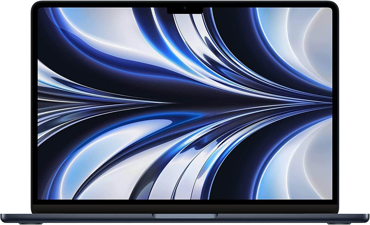 Apple - Refurbished Good - MacBook Air Retina "M2" 8 CPU/10 GPU 13" 8GB - 512GB SSD Laptop - Midnight