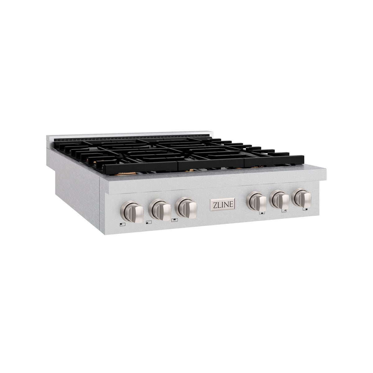 ZLINE - 36 in. Wide 6 Burner Paramount Gas Rangetop with  (SRTS-BR-36) - Stainless Steel