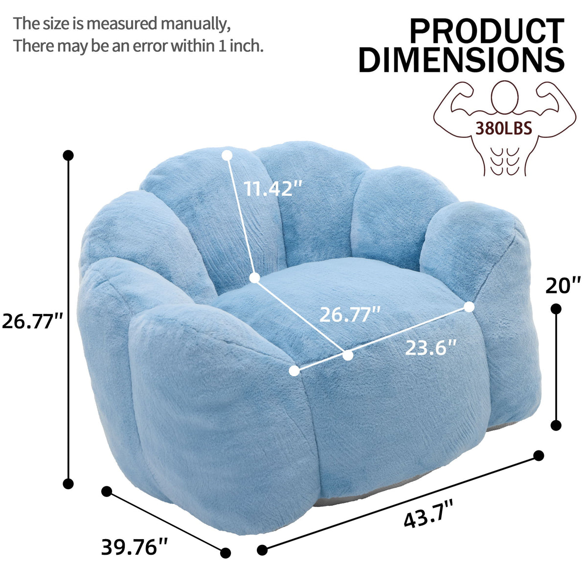 Lotus Style Compression Sofa With Pull Ring