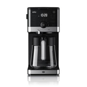 Braun - OptiBrew Pro 10 Cup Drip Coffee Maker with Milk Frother & Cold Brew - Stainless Steel