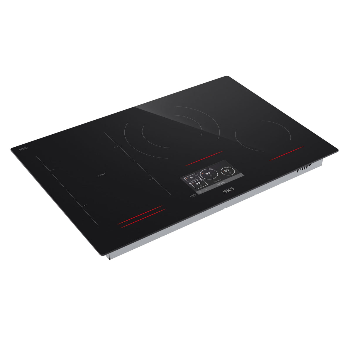 SKS - 30" Induction Cooktop with 4 Elements - Black