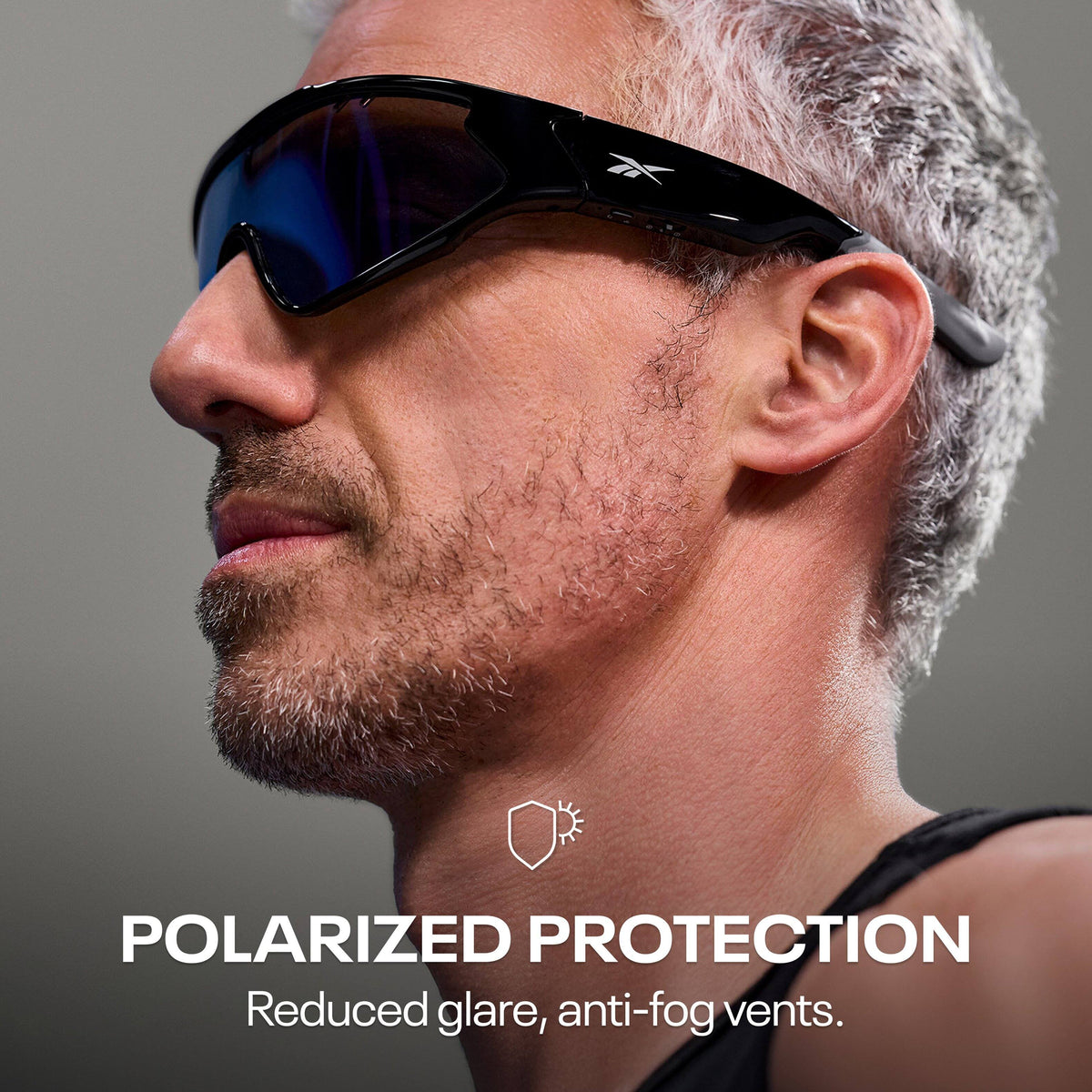 Reebok Voltage Smart Eyewear Powered by Lucyd - Black/Blue