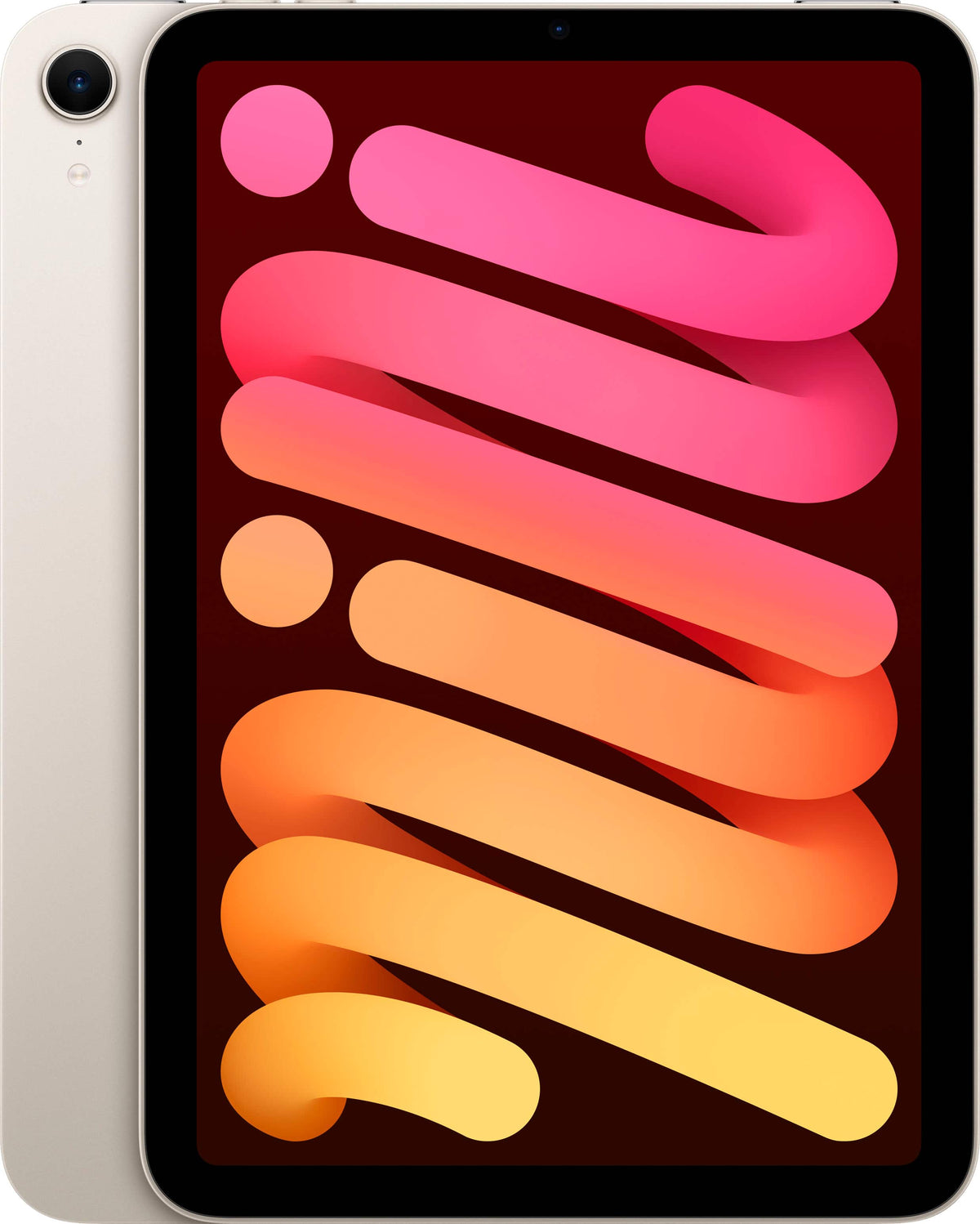 Apple - Geek Squad Certified Refurbished iPad mini (A17 Pro chip) - Built for Apple Intelligence - Wi-Fi 256GB - Starlight