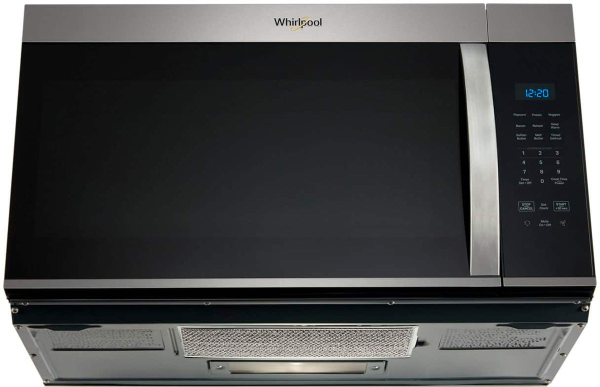 Whirlpool - 1.7 Cu. Ft. Over-the-Range Microwave with 1000-Watts Cooking Power - Stainless Steel