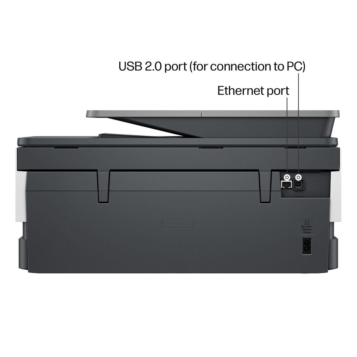 HP - OfficeJet Pro 8125 Wireless AI-Enabled All-in-One Inkjet Printer with 3 Months of Instant Ink - White
