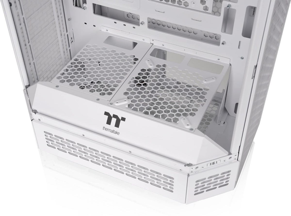Thermaltake - Tower 600 Mid Tower ATX PC Case - Snow