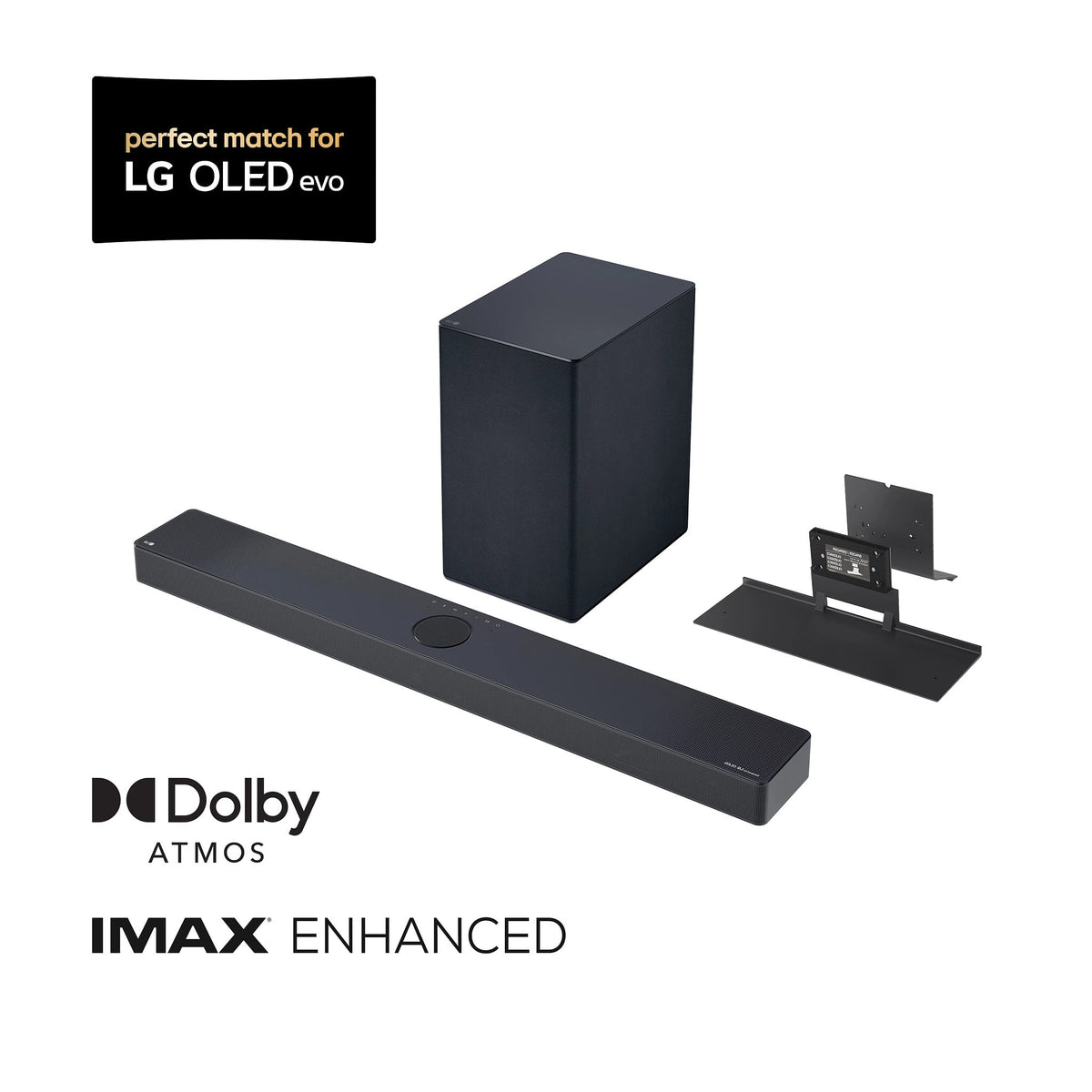 LG - 3.1.3 Channel SC9S Soundbar with Wireless Subwoofer, Dolby Atmos, WOW Orchestra - Black