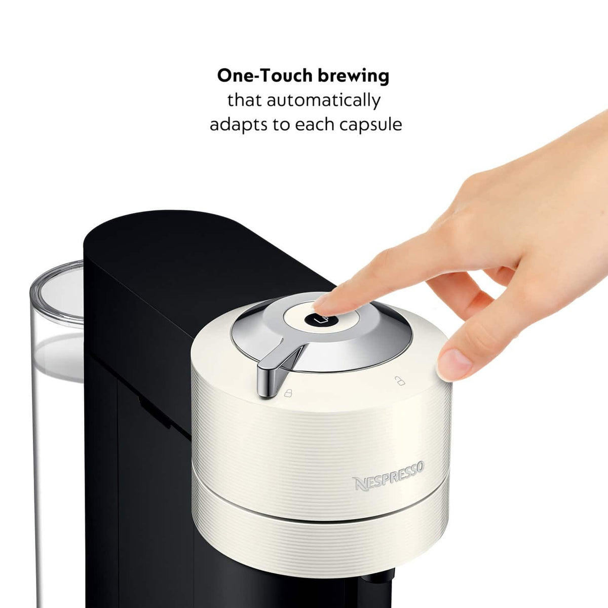 Nespresso - Vertuo Next Premium Coffee and Espresso Maker - White