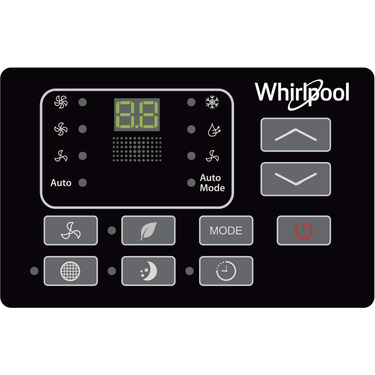 Whirlpool - 10,000 BTU Through the Wall Air Conditioner - White
