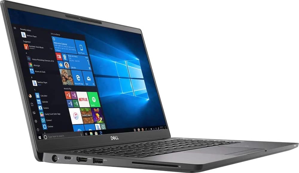 Dell - Latitude 7400 14" Refurbished Laptop - Intel 8th Gen Core i5 with 32GB Memory - Intel UHD Graphics 620 - 512GB SSD - Black