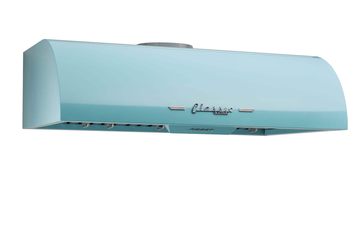 Unique Appliances - 36 inches - Externally Vented - Under cabinet Range Hood - Ocean Mist Turquoise
