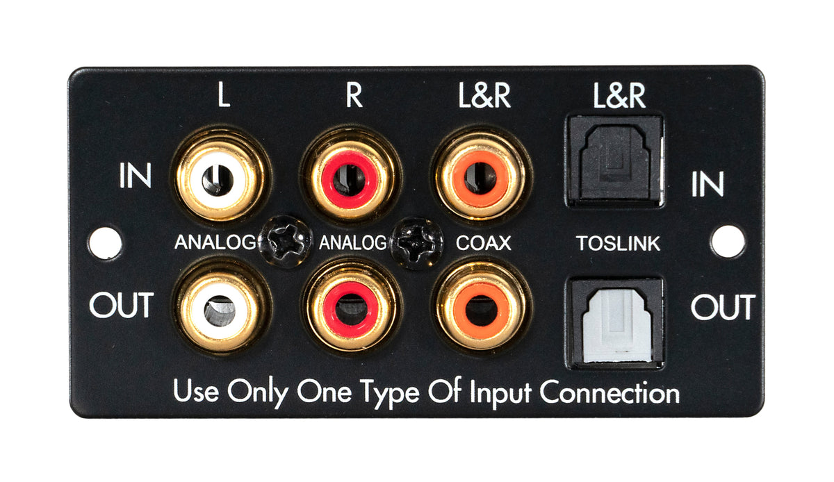Sonance - MKIII HYBRID INPUT MODULE - Digital/Analog Card for DSP MKIII Amplifiers (Each) - Black