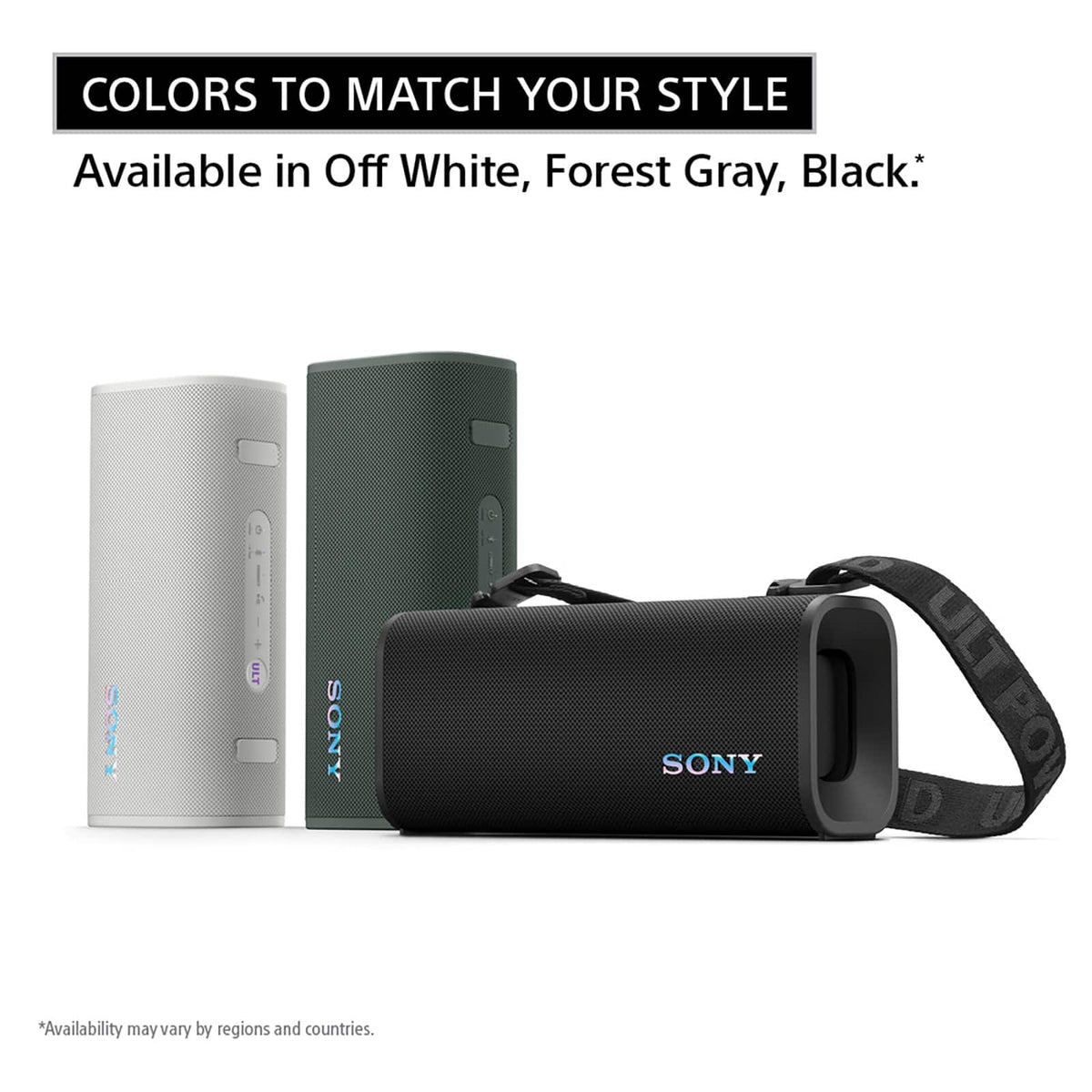 Sony - ULT FIELD 3 Wireless Speaker - Forest Gray