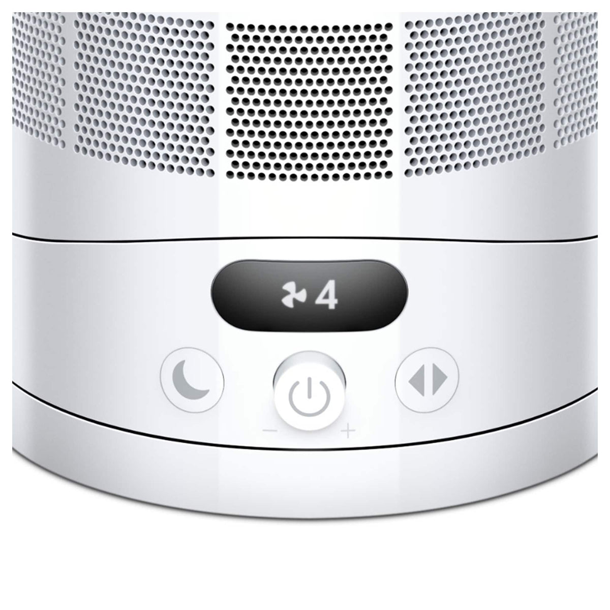 Dyson - Cool CF1 Adjustable Bladeless Desk Fan w/ Air Multiplier Technology - White/Silver