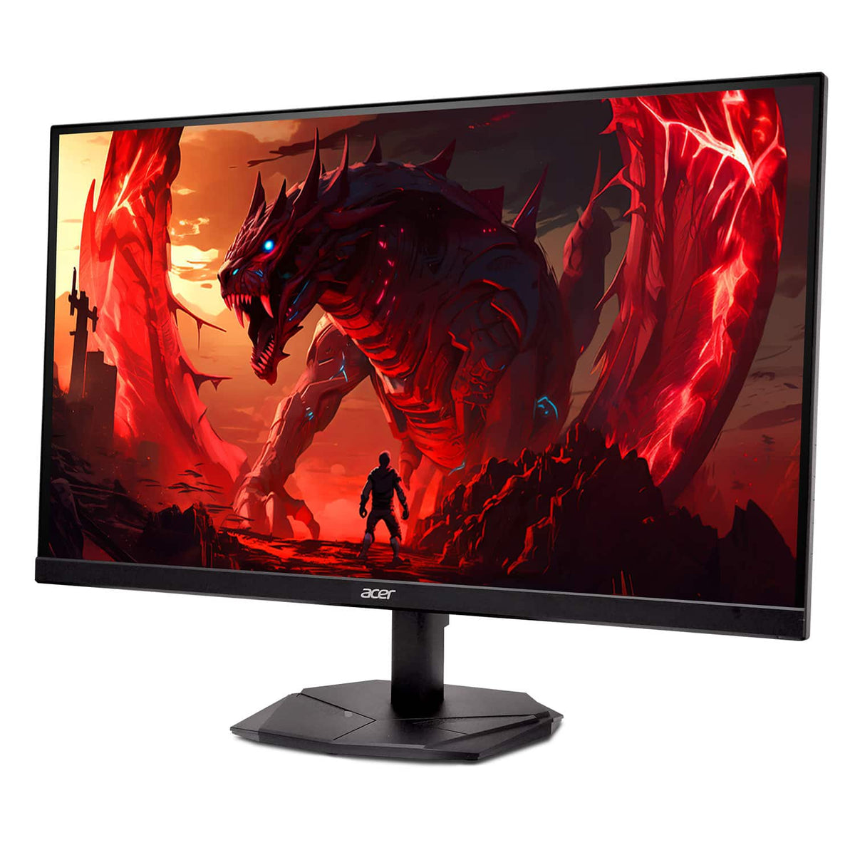 Acer - Nitro 27” LCD WQHD 320Hz 0.5ms FreeSync Premium IPS Gaming Monitor with HDR (Display Port, HDMI) - Black