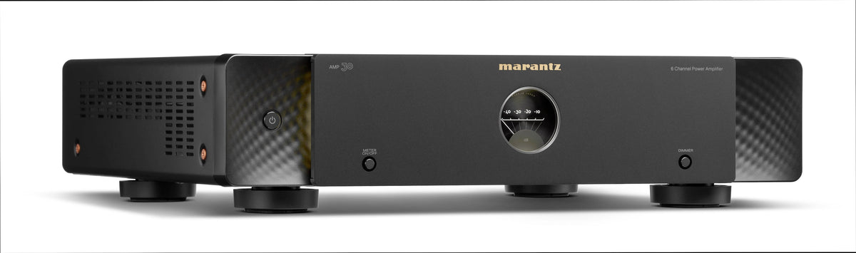 Marantz - AMP 30 6-Channel Power Amplifier with 200 Watts and Exclusive HDAM - Black