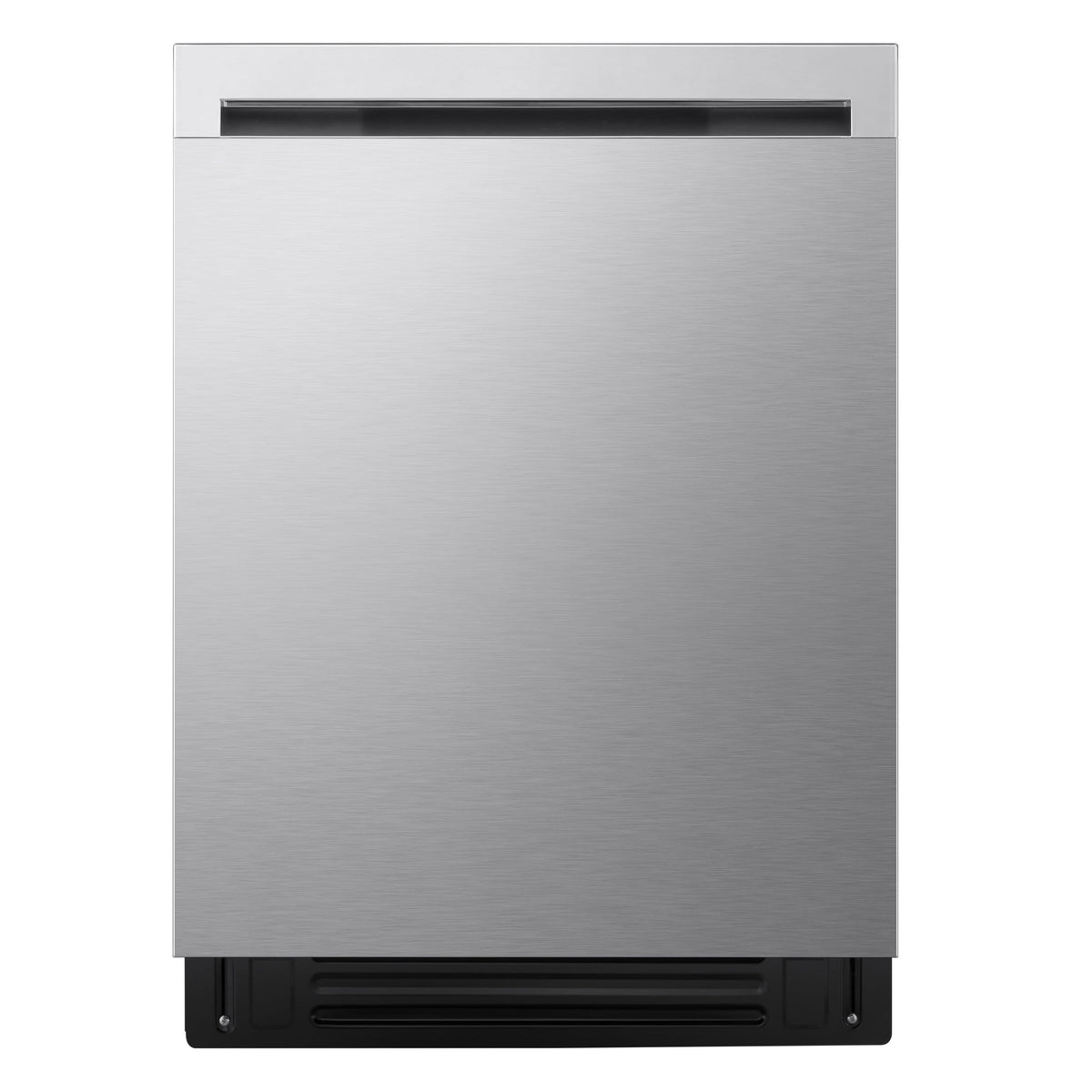 LG - FlushFit 24" Top Control Smart Built-In Stainless Steel Tub Dishwasher with 3rd Rack, AutoVent Dry and 46dBA - Stainless Steel