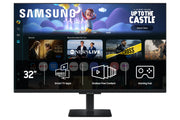 Samsung - 32" M5 (M50F) FHD Smart Monitor with Built-in Speakers - Black