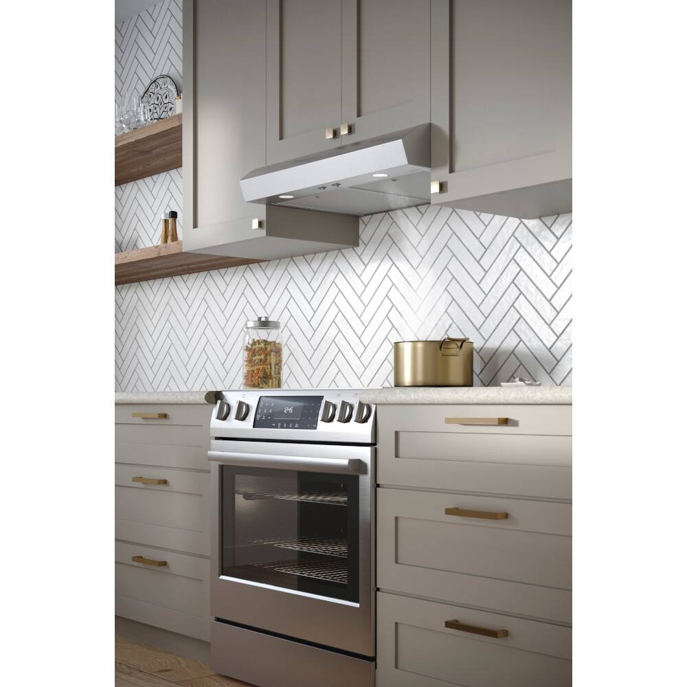 Broan - 30 inches - Convertible - Under cabinet Range Hood - Stainless Steel