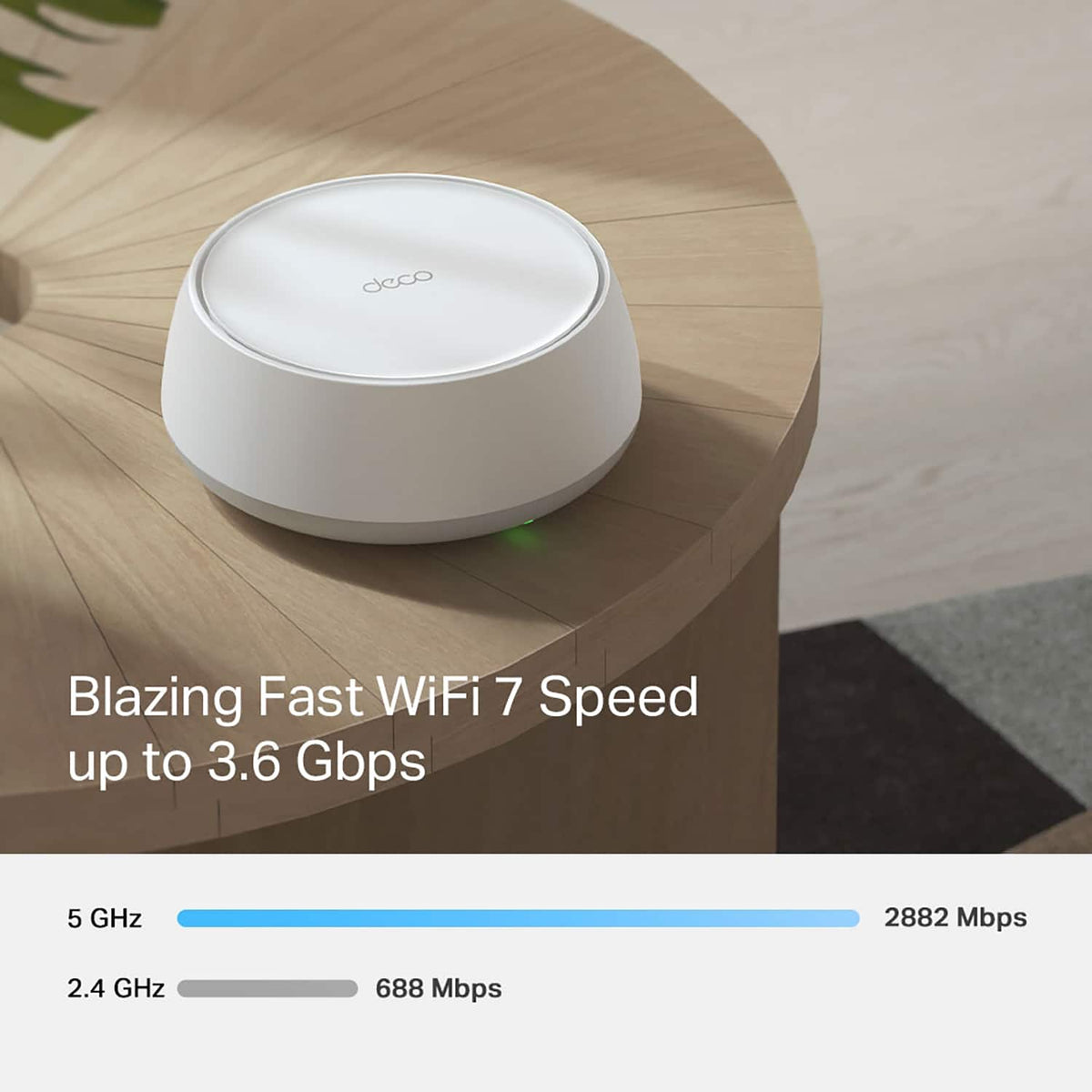 TP-Link - Deco 7 BE3600 Dual-Band Wi-Fi 7 Whole Home Mesh Router System – Deco BE3600 (3-Pack) - White