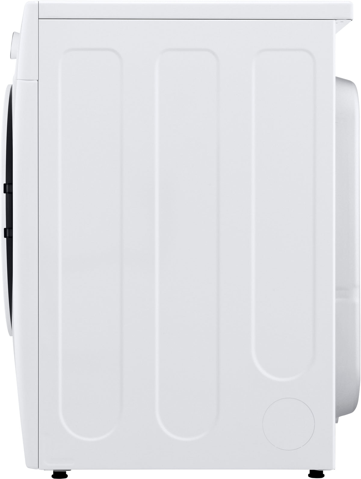 LG - 7.4 Cu. Ft. Ultra Large Stackable Smart Electric Dryer with AI Sensor Dry and LoDecibel Quiet Operation - White
