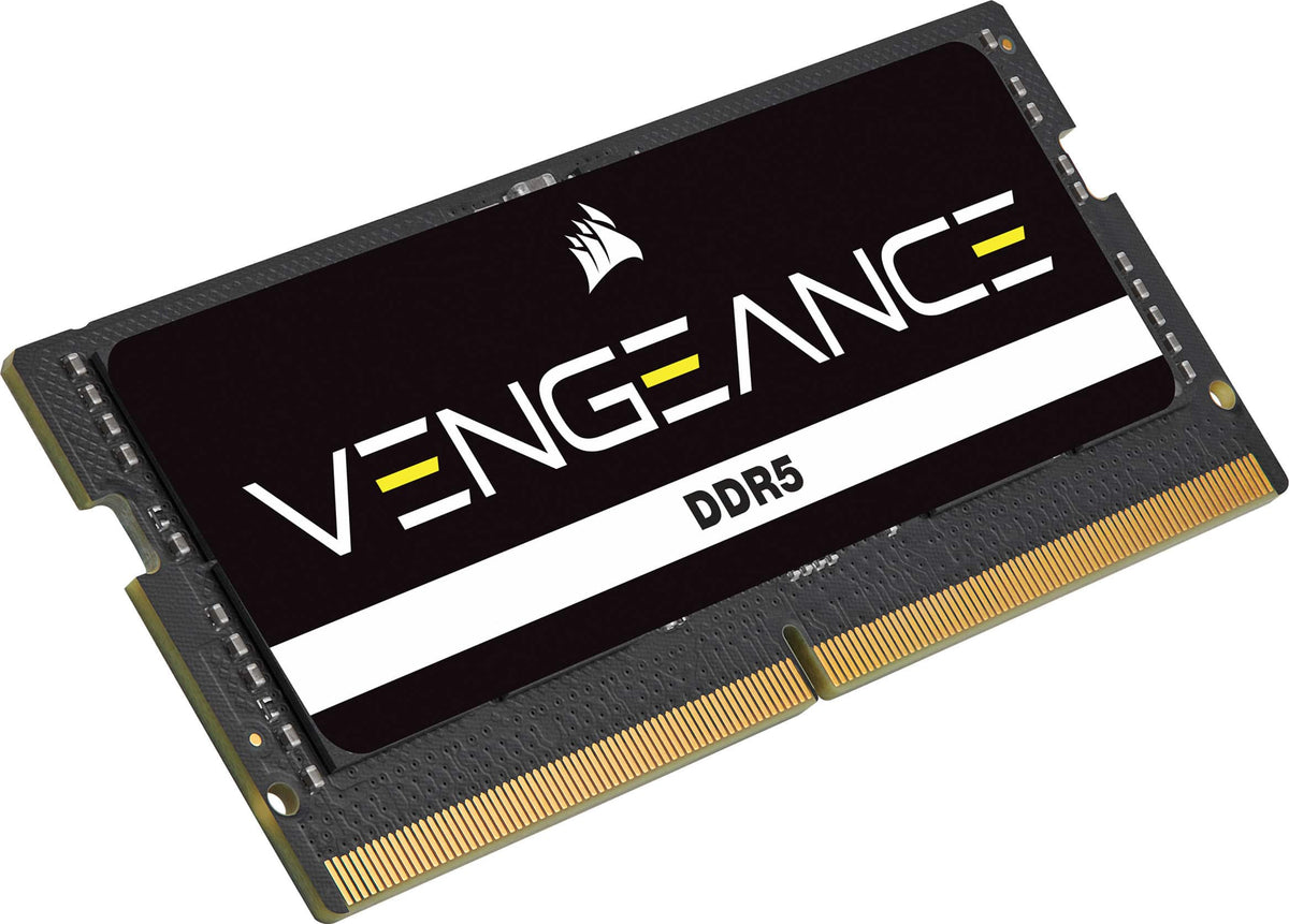 CORSAIR - VENGEANCE 32GB (1x32GB) DDR5 5600MHz C48 SODIMM Desktop Memory - Black