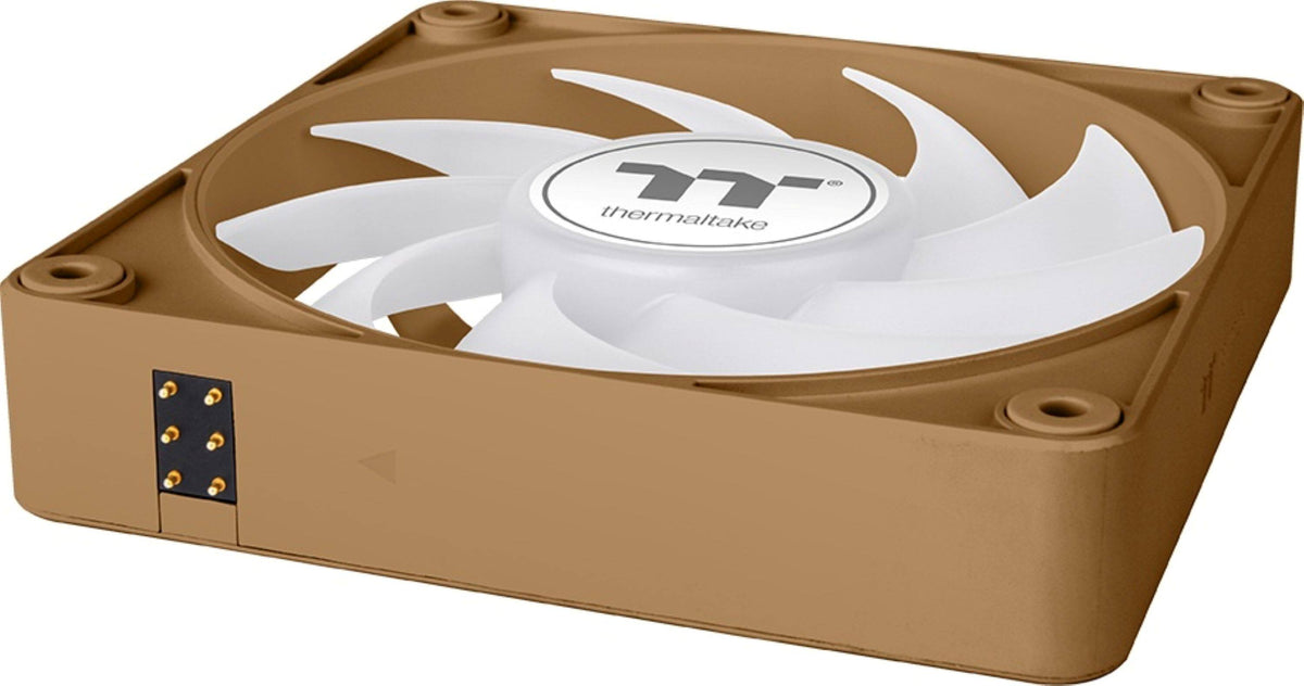 Thermaltake - CT120 EX ARGB Sync 120mm Computer Case Cooling Fan (3-Pack) - Gravel Sand
