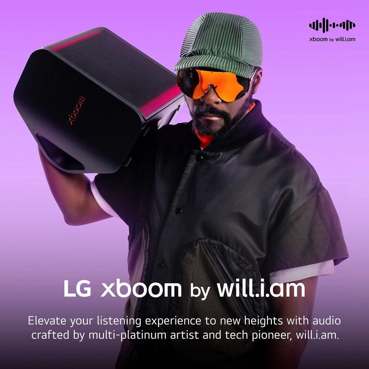 LG - xboom Stage 301 Bluetooth Speaker - Black