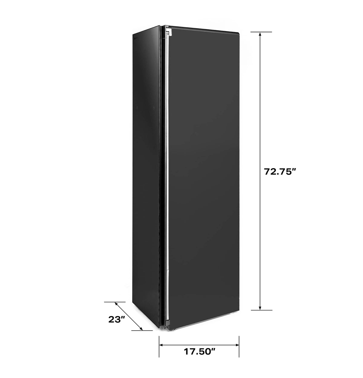 GE Profile - Steam Closet with Fabric Refresh - Mirrored Carbon